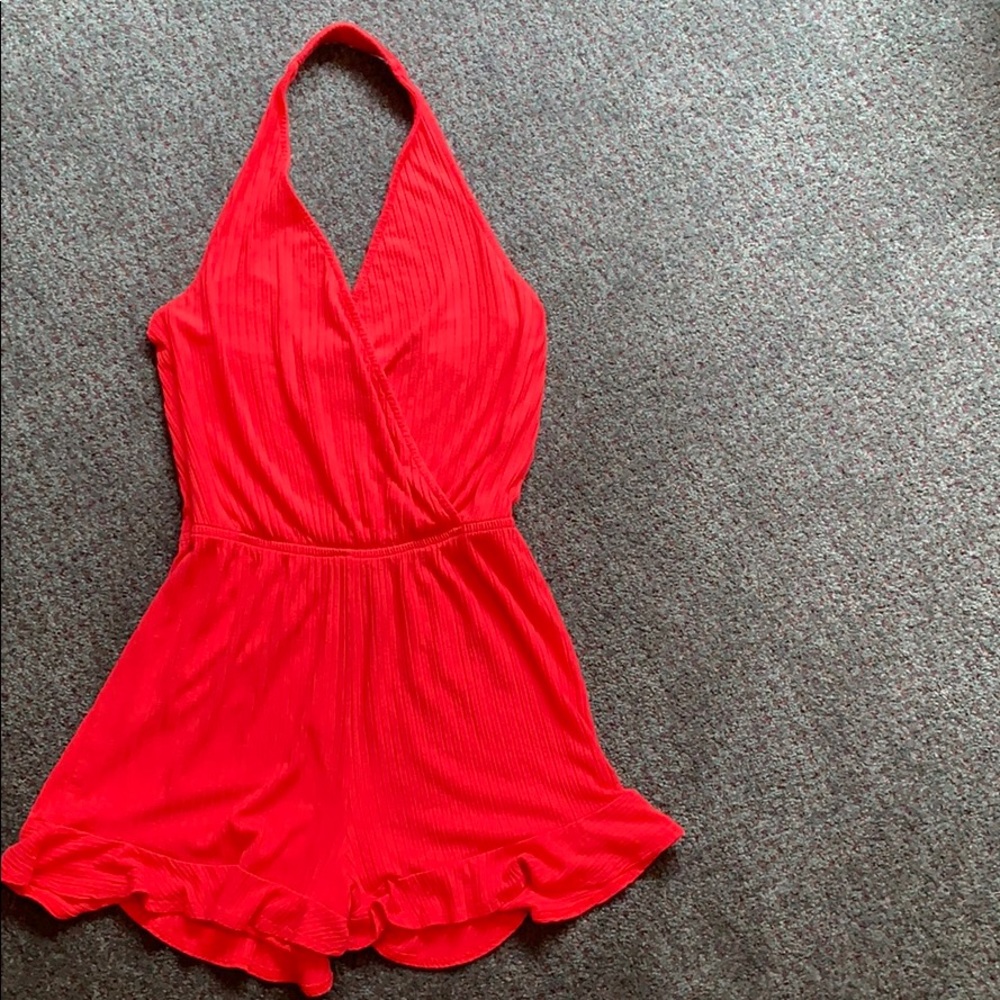 One Clothing Los Angeles Red hot romper 🔥